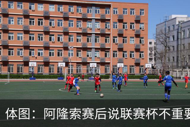 体图：阿隆索赛后说联赛杯不重要引发争议，被指责双标和撒谎
