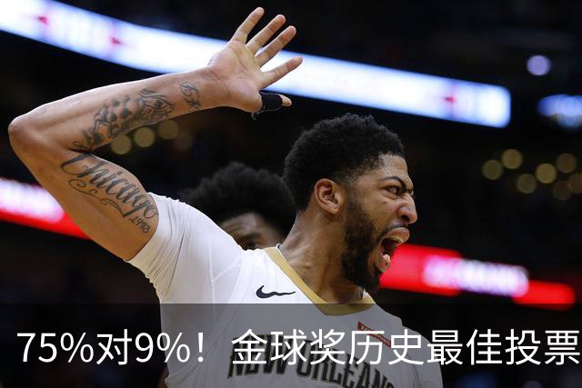 75%对9%！金球奖历史最佳投票，C罗这票数碾压梅西